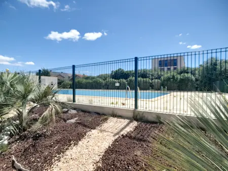 Bel F3 à Carnon avec piscine, parking, clim et WiFi - Photo 14