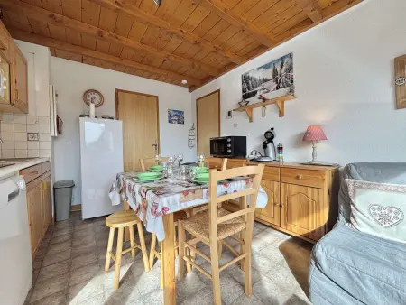 Appartement au pied des pistes avec terrasse, parking privé, casier à skis, proche commerces - Photo 3