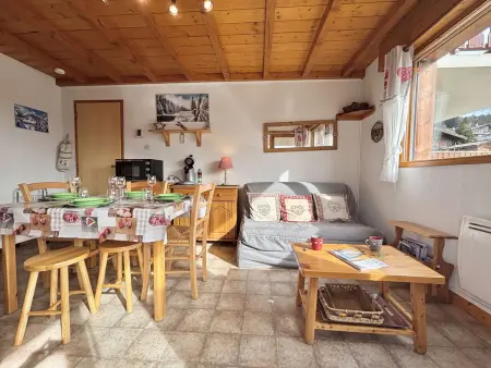 Appartement au pied des pistes avec terrasse, parking privé, casier à skis, proche commerces - Photo 4