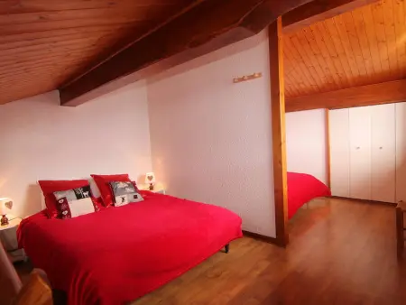 Studio mezzanine Les Saisies - 4 pers, balcon sud, centre station - Photo 9