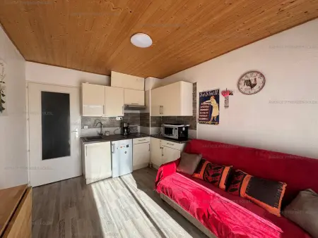 Grand studio/cabine lumineux, proche commerces et pistes - Photo 1