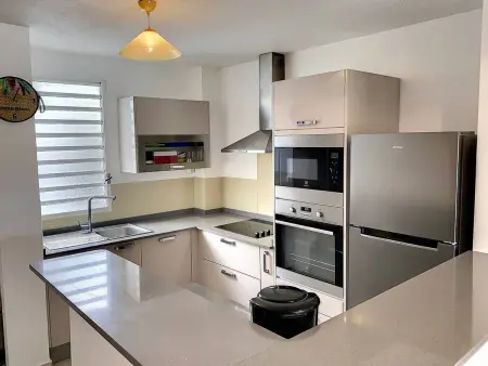 Appartement lumineux avec terrasse, 2 chambres climatisées, cuisine équipée - Les Trois-Îlets - Photo 3