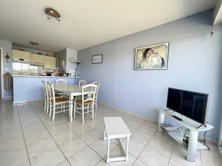 Appartement 1 Chambre + Cabine avec Vue sur Mer & Dunes, 3ème Étage avec Ascenseur - Photo 5