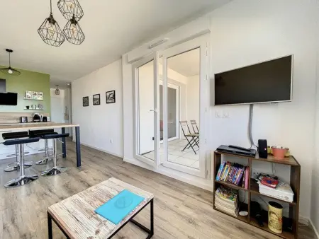 Appartement face mer pour 4 pers, déco soignée, balcon, garage, animaux acceptés - Photo 1
