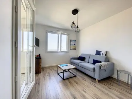 Appartement face mer pour 4 pers, déco soignée, balcon, garage, animaux acceptés - Photo 4
