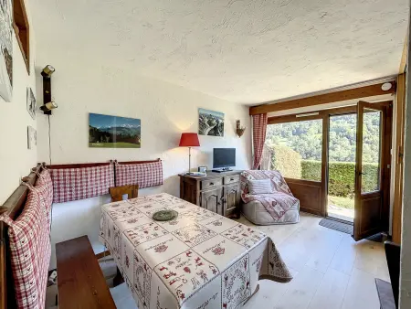 Studio Cabine pour 4 Pers à Deux Pas du Domaine Evasion Megève - Photo 1