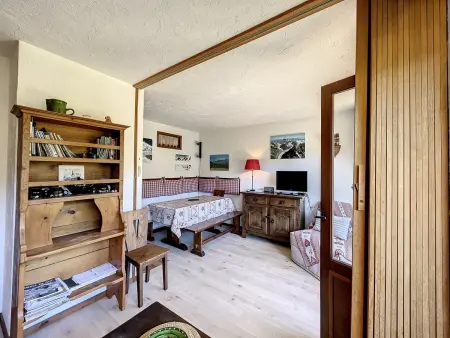 Studio Cabine pour 4 Pers à Deux Pas du Domaine Evasion Megève - Photo 2