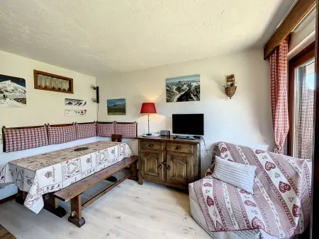 Studio Cabine pour 4 Pers à Deux Pas du Domaine Evasion Megève - Photo 10