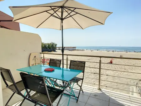 Appartement F2 face à la mer avec parking, terrasse et climatisation - Palavas-les-Flots - Photo 1