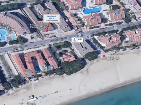 Appartement Design à 120m de la Plage avec Climatisation et Terrasse - Idéal Familles - Photo 5