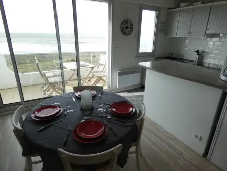 Bel appartement rénové avec vue sur mer pour 6 personnes à Notre-Dame-de-Monts - Photo 10