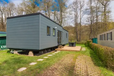 Le Baroudeur, Mobil-home spacieux avec terrasse à Erezée - Photo 9