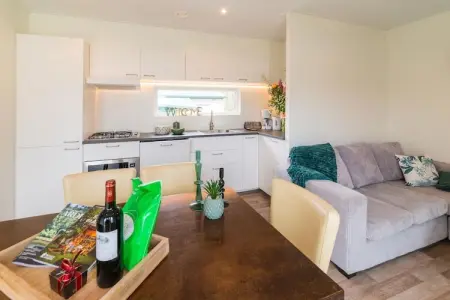 Le Baroudeur, Mobil-home spacieux avec terrasse à Erezée - Photo 10