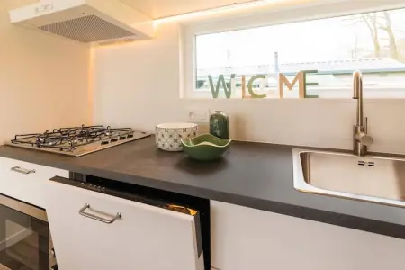 Le Baroudeur, Mobil-home spacieux avec terrasse à Erezée - Photo 13