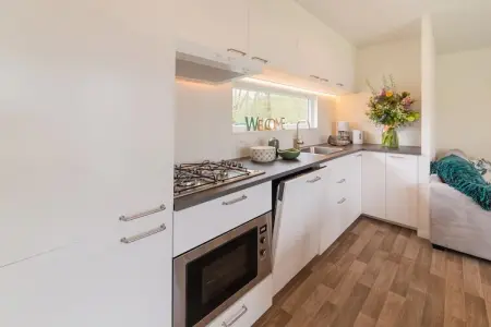 Le Baroudeur, Mobil-home spacieux avec terrasse à Erezée - Photo 15