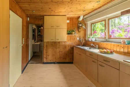 Het Boshuis, Chalet très confortable avec un immense jardin, situé au calme dans le vert Arendonk - Photo 16