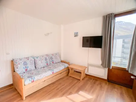 Studio confortable à Tignes avec balcon et animaux admis - Photo 6