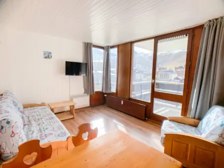 Studio confortable à Tignes avec balcon et animaux admis - Photo 7