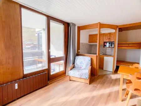 Studio confortable à Tignes avec balcon et animaux admis - Photo 8