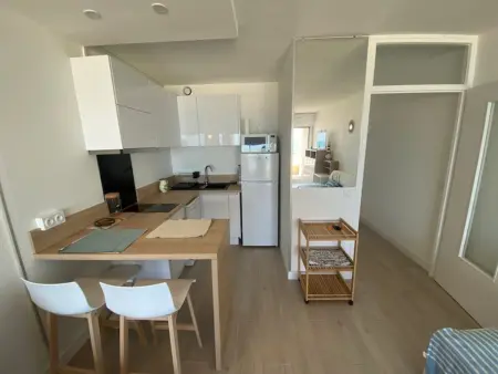 Studio pied dans l'eau, grand frigo, lave-vaisselle, lave-linge, parking privé - Photo 6