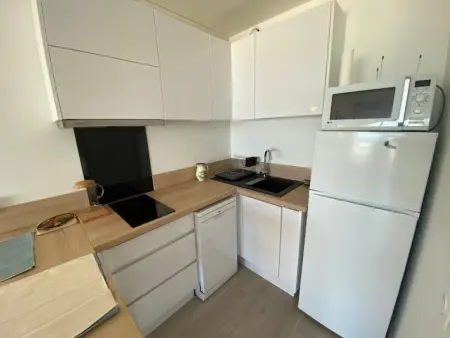 Studio pied dans l'eau, grand frigo, lave-vaisselle, lave-linge, parking privé - Photo 7