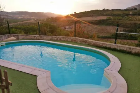 Casa Colonial, Manoir à Salinillas avec piscine privée - Photo 15