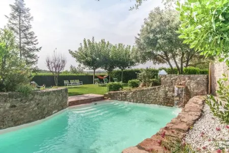 Can Guilella, Manoir à Montmajor avec Piscine et Forêt - Photo 1