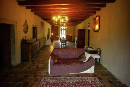 Can Guilella, Manoir à Montmajor avec Piscine et Forêt - Photo 5