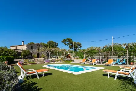 La Masia de Cal Badia, Luxueuse demeure en Catalogne avec jardin et vue panoramique - Photo 2