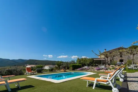 La Masia de Cal Badia, Luxueuse demeure en Catalogne avec jardin et vue panoramique - Photo 3