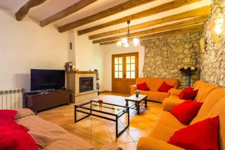 La Masia de Cal Badia, Luxueuse demeure en Catalogne avec jardin et vue panoramique - Photo 6