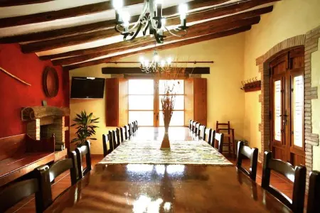 Cal Grapissó, Manoir à La Llacuna avec piscine et vue - Photo 13
