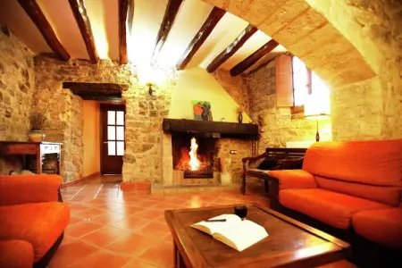 Cal Grapissó, Manoir à La Llacuna avec piscine et vue - Photo 14
