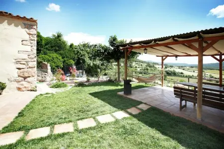 Cal Grapissó, Manoir à La Llacuna avec piscine et vue - Photo 24