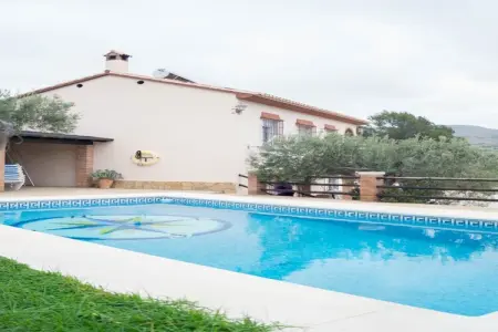 Casa Los Olivos, Villa rustique avec piscine à Alora - Photo 5