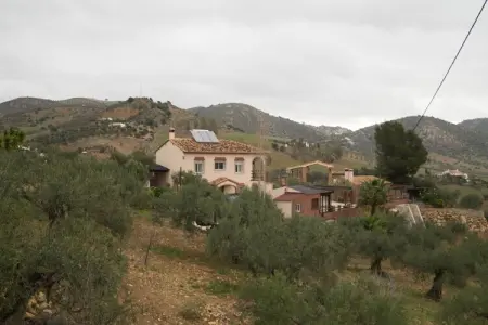Casa Los Olivos, Villa rustique avec piscine à Alora - Photo 12