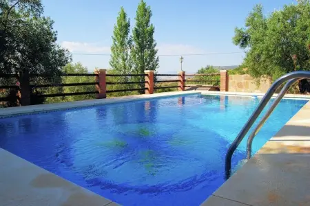 Casa Los Olivos, Villa rustique avec piscine à Alora - Photo 15