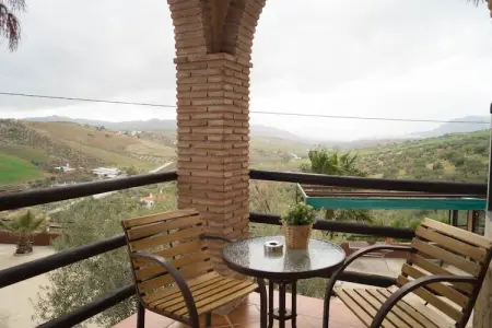 Casa Los Olivos, Villa rustique avec piscine à Alora - Photo 47