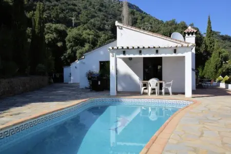 Las Cerezas, Villa ensoleillée à Casares avec piscine - Photo 6