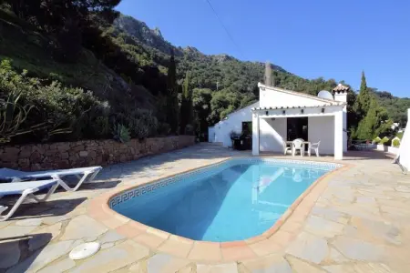 Las Cerezas, Villa ensoleillée à Casares avec piscine - Photo 12