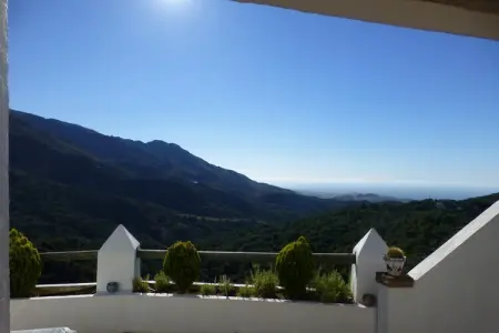 Las Cerezas, Villa ensoleillée à Casares avec piscine - Photo 39