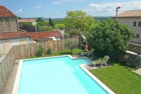 Azahia - TALAIRAN, Maison Talairan avec Piscine et Barbecue - Photo 5