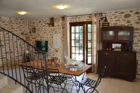 Le Vieux Pressoir, Maison Moriani-Plage avec Piscine - Photo 2