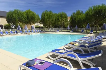 Résidence Le Hameau du Moulin 2, Appartement en France avec Vue sur Piscine - Photo 14