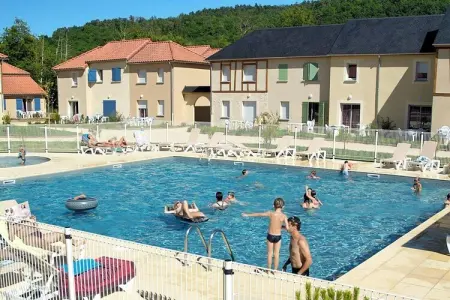 Résidence Le Hameau du Moulin 3, Appartement en France avec Vue sur Piscine - Photo 15