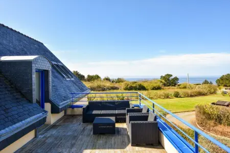 Villa Goéland, Villa en bord de mer avec piscine à Moëlan - Photo 5