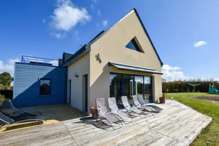 Villa Goéland, Villa en bord de mer avec piscine à Moëlan - Photo 9