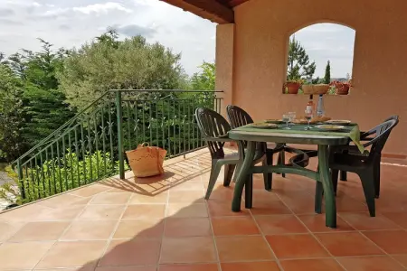 L'Oliveraie, Villa paisible avec vue sur la vallée - Photo 6