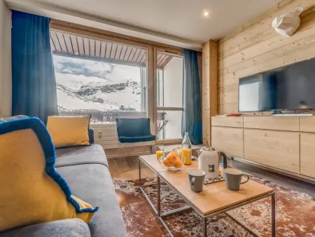 Duplex confort 4* rénové, 7 pers, balcon sud, Appartement 7 personnes à Tignes Val Claret - Photo 2