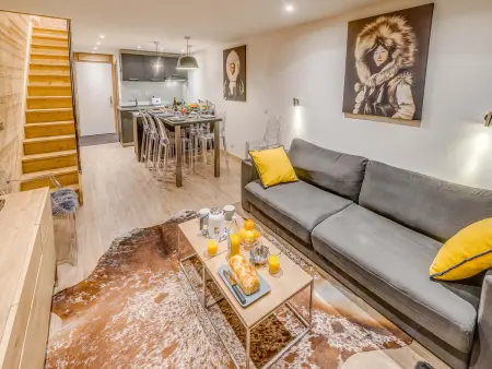 Duplex confort 4* rénové, 7 pers, balcon sud, Appartement 7 personnes à Tignes Val Claret - Photo 10